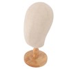 Wig Head Stand Non Woven Fabric Mannequin Head Hat Display