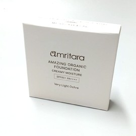 アムリターラ アメージングオーガニックファンデーション クリーミーモイスチャー レフィル M1ベリーライトオークル SPF50+ PA++++