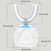 U-shaped Electric Toothbrush Adults IPX7 Waterproof 360 Degree Rechargeable Automatic