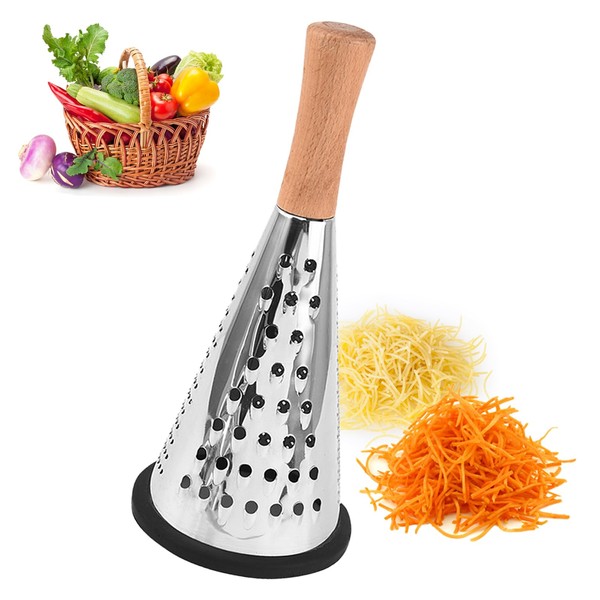 YALiya Vertical Cheese Grater, Lemon Grater, Kitchen Grater, Chopper for
