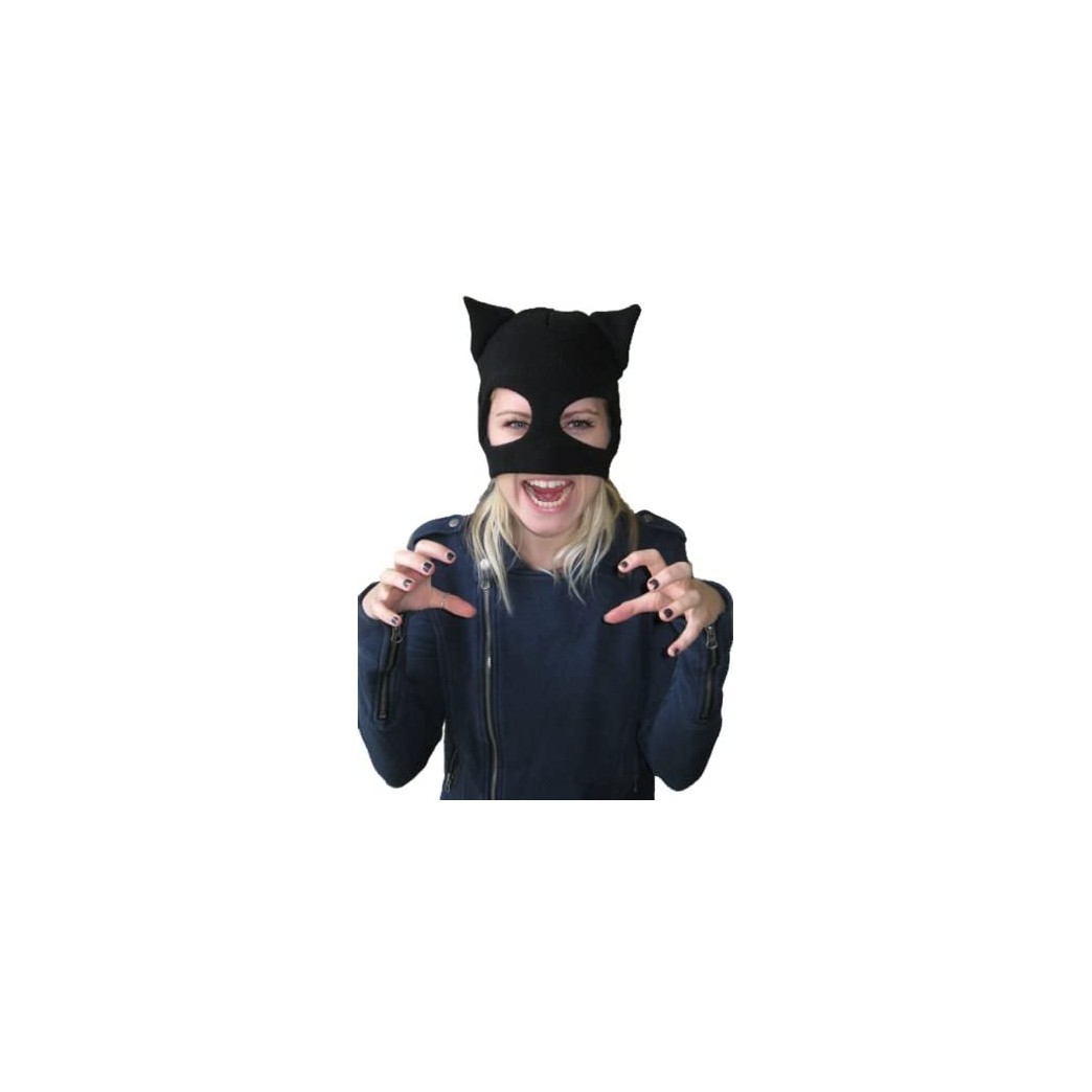Catwoman Cat Lady Ski Mask Halloween Beanie Hat