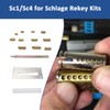 EAORBD SC1/SC4 Keyway Re-Key Kit Compatible with Schlage Rekeying Kit