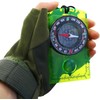 Compass, Base Plate, Compass Point, Luminous Compass, Magnifier Included, Mountaineering,
