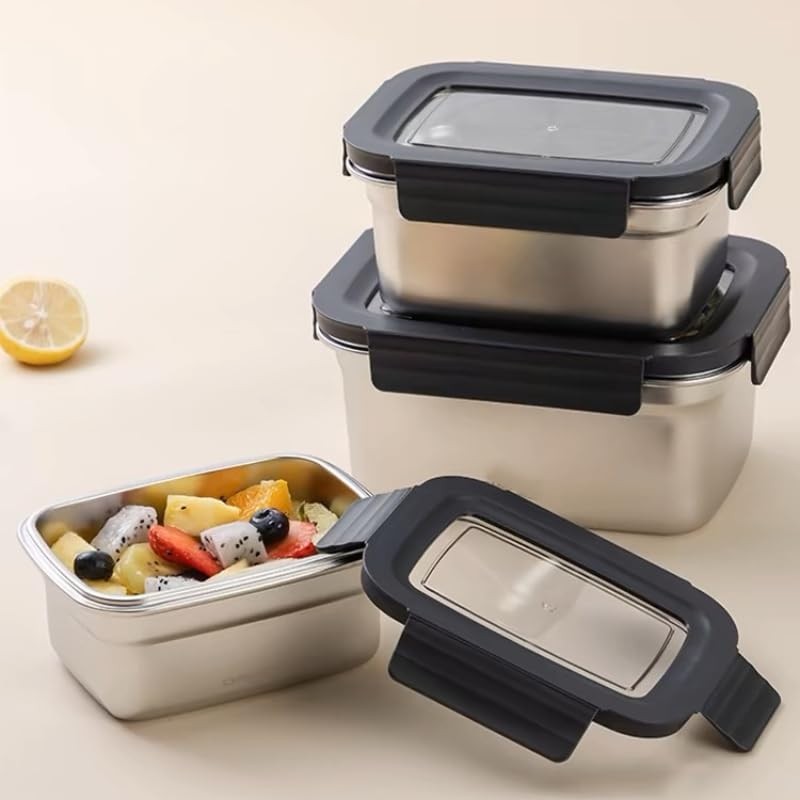 BEFOY Stainless Steel Food Storage Containers with Lids Airtight Bento