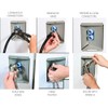 Washing Machine Hoses (10FT) - 90° Elbow - OCTAGON Connections