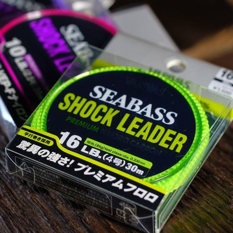 Morris Shock Leader Balivas Seabass Fluorocarbon 30m 6kg 12lb Natural
