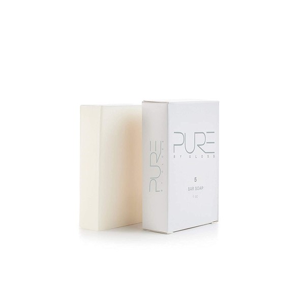 Pure by Gloss Body Bar – Fresh Lemon Scent – for All Skin Types – Cruelty Free and Paraben Free – Luxurious Moisturizing, Softening & Smoothing Formula – for Men, Women, Kids – 4oz Each – 3 Pack