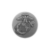 US Marine Corps Nickel Silver Lapel Pin. Made in USA.