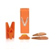 Swissmar Borner V-1001 V-Slicer Plus Mandoline 5 Piece Set (Orange)
