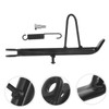 BUGUUYO Motorcycle Kickstand Pad Adjustable Foot Side Support Stand for
