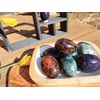 Mahogany Obsidian Egg by Shelf & Stone. Natural Volcanic Black