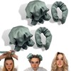 Bun Bon Heatless Curls Set - 2 Headbands and Caps,