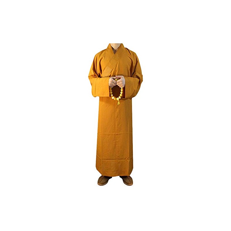 ZooBoo - Albornoz de Verano Budista Shaolin Monk, de algodón,