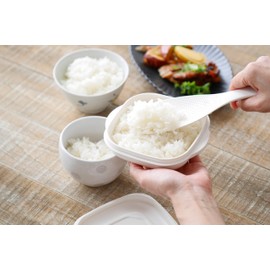 Ihara Planning Antibacterial Rice Freezer Storage Container, Most Freshly Defrosted Rice, 3 Piece Set, Rice 5.3 oz (150 g) (1 Bowl), 5.1 x 5.7 x 1.6 inches (13.1 x 14.5 x 4.2 cm), most3, Made in Japan