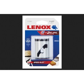 LENOX Tools Bi-Metal Speed Slot Hole Saw with T3 Technology, 1-1/2"