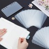 BENECREAT 20Pcs 6.7x4.2Inch PP Binders Index Divider Sheets, 6 Ring