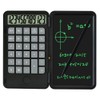 Black Scientific Calculator with Erasable Writing Board, 12-digit LCD Display