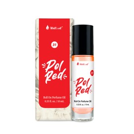 Well's Oil Roll-On Perfume Oil (Pol Red) | Long-Lasting | Paraben-Free | 0.33 Fl Oz / 10 ml