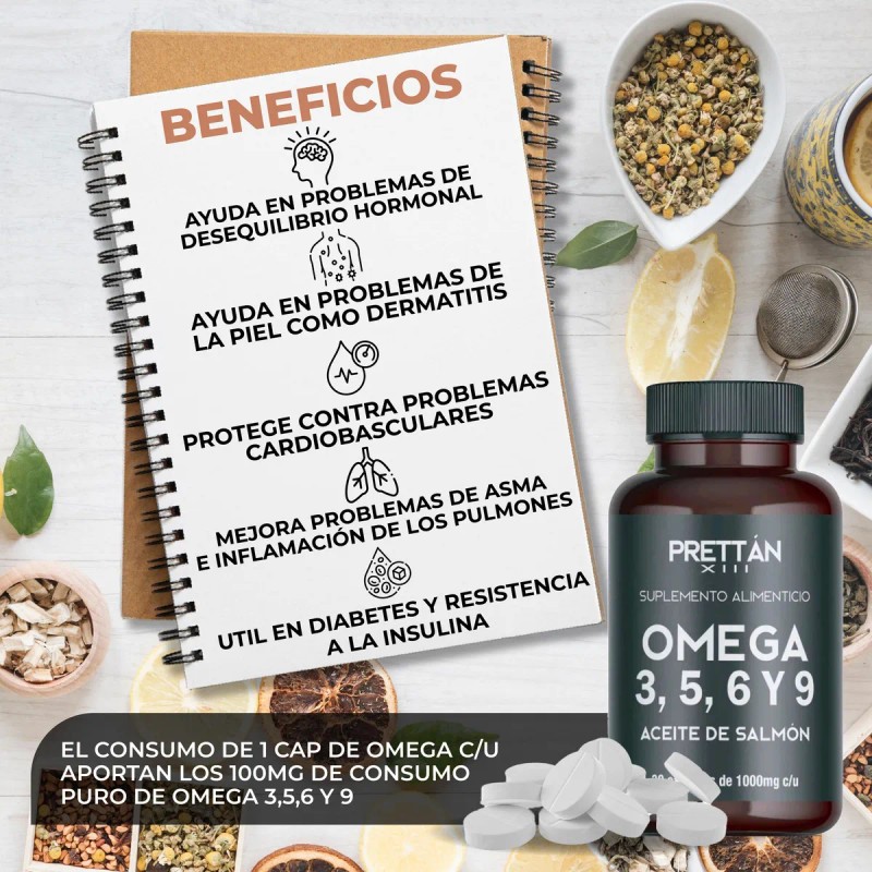 Omega 3 + 5 + 6 +9 Origen Vegetal 30