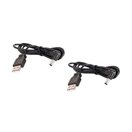 2 Pack - SiriusXM Satellite Radio 5 Volt USB Power Cables for Use with PowerConnect Cradles and Docks, Works with XDPIV1, XDPIV2, SXVD1, and SXBTD1V1 Cradles