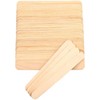 NANO ABSOLUTE Barber Mini Wooden Spatulas for Hair Removal, Eyebrow