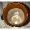 Royal Norfolk Blue/Brown Stoneware Coffee Mugs Dinnerware Cups-Set Of 4-SHIP24H