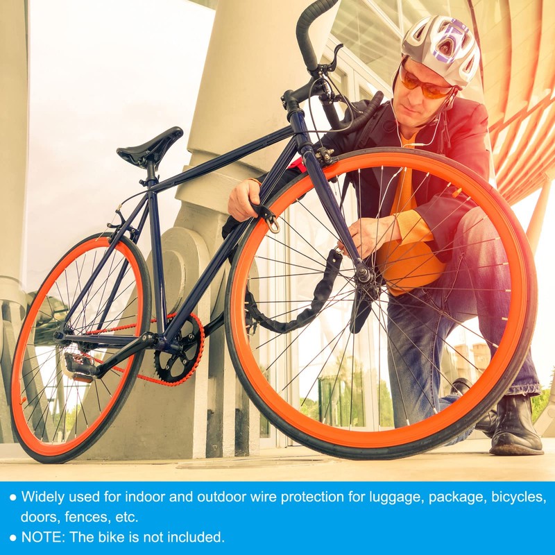 PATIKIL Winch Rope Protector 2m/6.56ft, Polyester Protective Sleeve with Buckle