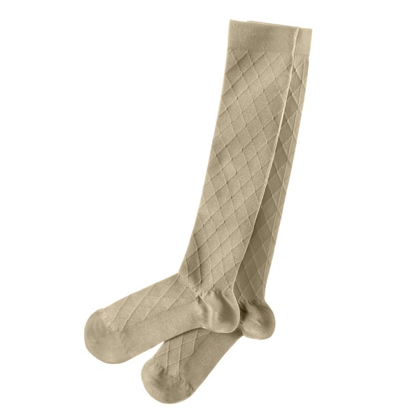 Travelon Compression Socks-Medium, Sand, One Size