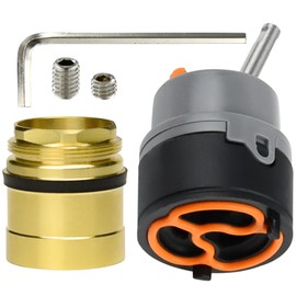 RP50587 Replacement Cartridge Valve Compatible with Delta DST Single Handle Kitchen and Lavatory Faucets - Includes RP51503 Bonnet Nut, Easy Installation