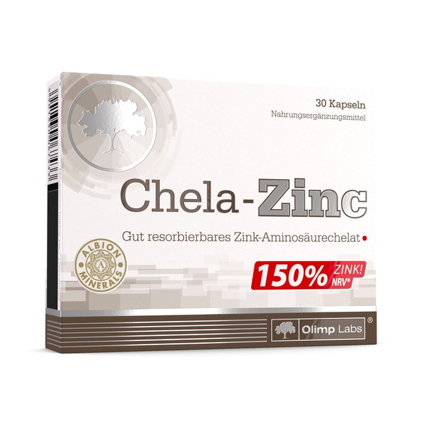 Olimp Vitamins - Chela-Zinc - 30 Capsules