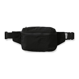 Nomadix Fanny Pack Raven Black – Lightweight, Water-Resistant Crossbody Bag for Hiking, Festivals, and Travel – Eco-Friendly Recycled Nylon with Key Clip, Dual Pockets, and Secure Storage