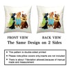 Kwlegh Spring Dog Pillow Covers 18x18 Set of 2 Cute
