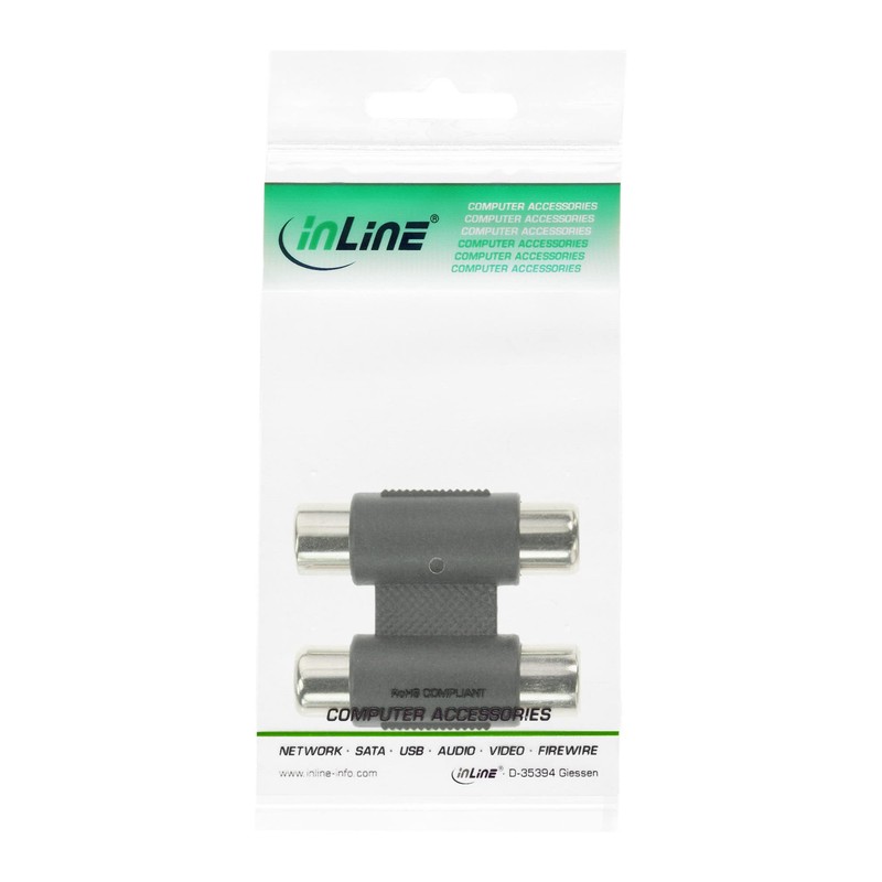 InLine 19944 Audio Adapter, Black