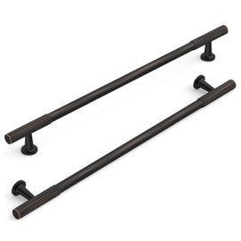 KNOKLOCK 10 Pack 10 Inch(256mm) Kitchen Cabinet Handles Oil Rubbed Bronze Cabinet Pulls Kitchen Cabinet Hardware Drawer Pulls for Cupboard Wardrobe