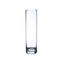 WGV Cylinder Bud Vase, Width 2", Height 8", Clear Skinny Narrow Standard Hurricane Floral Container Centerpiece for Wedding Party Event Home Office Decor, 1 Piece