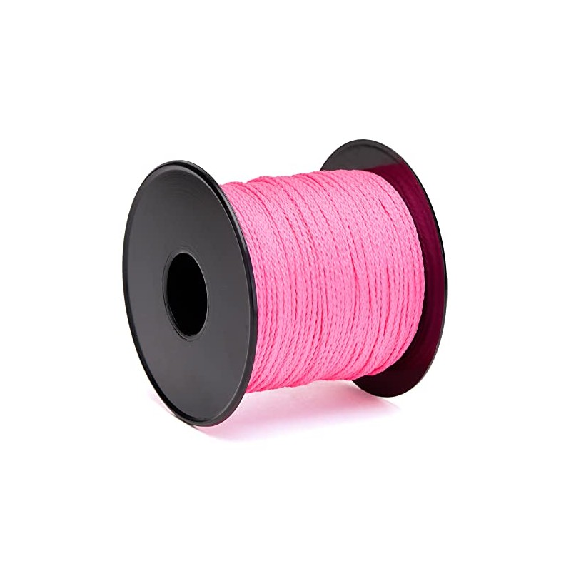Flandria 425SR 100m Polypropylene Braided Pink 1.5mm Diameter