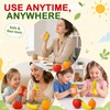 3 Pcs Fruit Squishy Pack - Includes (Strawberry Banana and