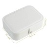 Dolores Caja De Joyería Pulseras Anillos Portátil Organizador Joyas