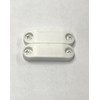 (H&H) White High Strength Magnetic Baggage Door Catch Holder Cabinet