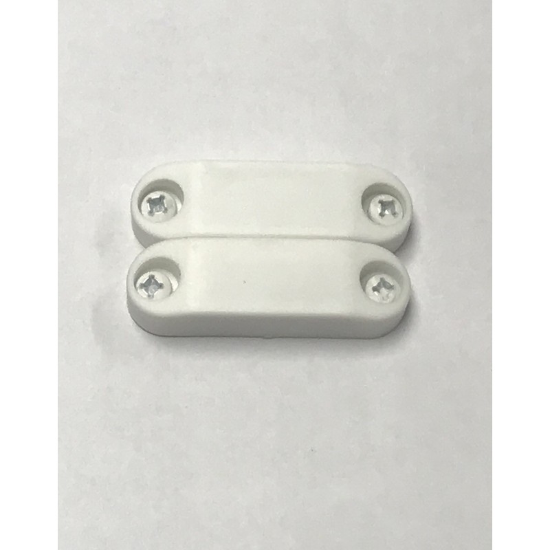 (H&H) White High Strength Magnetic Baggage Door Catch Holder Cabinet