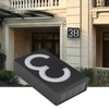 Outdoor Solar Power LED Number Sign Light House Hotel Store