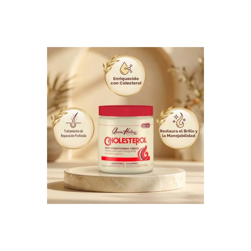 Queen Helene Crema Acondicionador Profundo Cholesterol 15.2 Oz