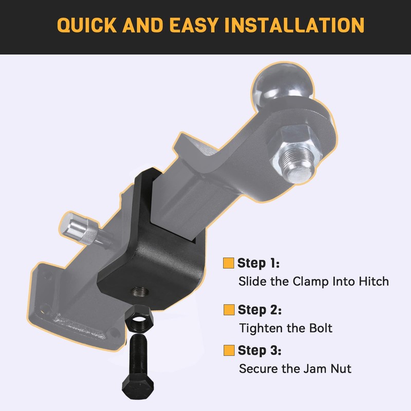 Antivanl Anti Rattle Hitch Tightener 2.5 Inch, Trailer Hitch Anti