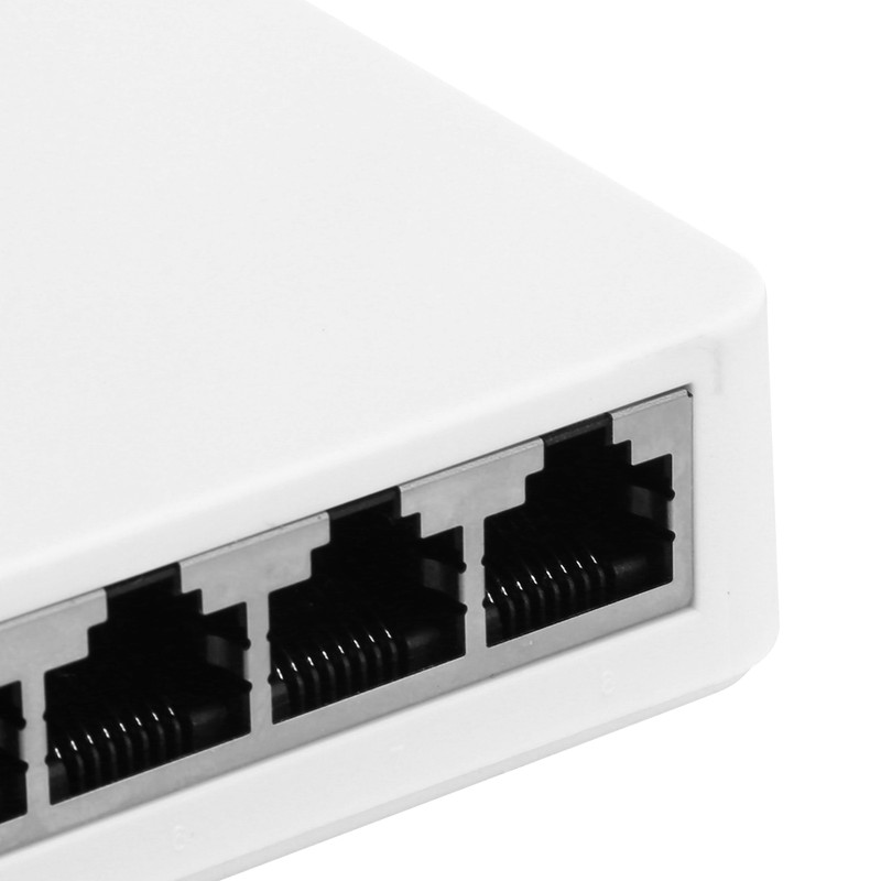 8‑Port Gigabit Ethernet Switch Network Switch Adapter RJ4510/100/1000mbps 100‑240VEU Plug