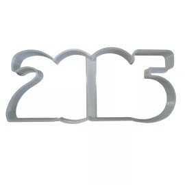 AJT 2025 YEAR OUTLINE GRADUATION ALUMNI NYE COOKIE CUTTER MADE IN USA PR4996