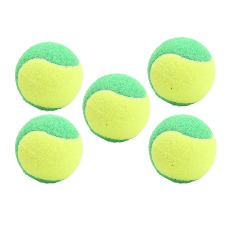5PCS 6cm Rubber Tennis Balls Elastic Squash Ball Pressure Relief