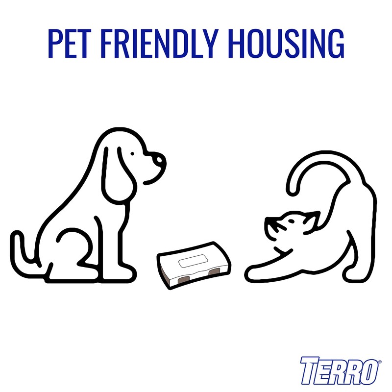 TERRO T3220 Refillable Spider & Insect Trap Attracts Pests with