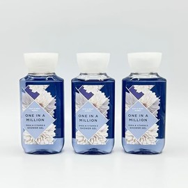 One In A Million 3-Piece Bath Bundle | Three 3-Ounce Travel Size Shower Gels