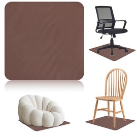 Qianyu Recliner Pads for Hardwood Floors Rubber Furniture Gripper Pad Under Recliner Mat Floor Protectors Non-Skid Swivel Chairs Mats Hardwood Floor Protector from Scratching Fits Recliners Sofa