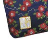 Brocade bolsa con cierre, forrada con brocado Nishijin, talla L.,